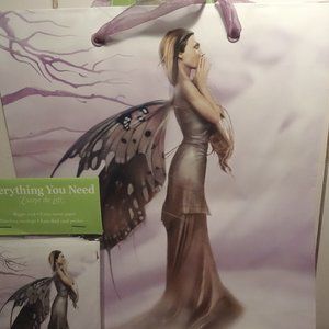 Linda Bergkvist "Do Not Whisper into The Wind" Fairy Gift Bag w/Card & Tissue